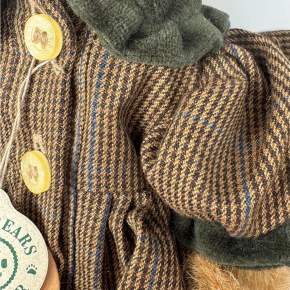 Bailey RETIRED jointed collector Boyd’s Bear Archive series heart pillow 8” 90’s - Picture 11 of 11